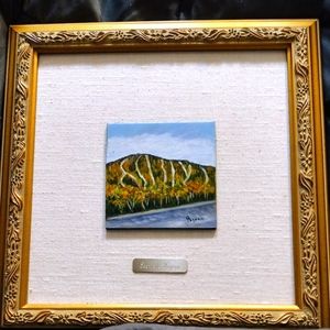 Framed Painting by Georgette Pageau
